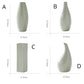 Classic White Ceramic Table Vase