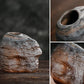 Handmade Classic Brown Table Vase Set